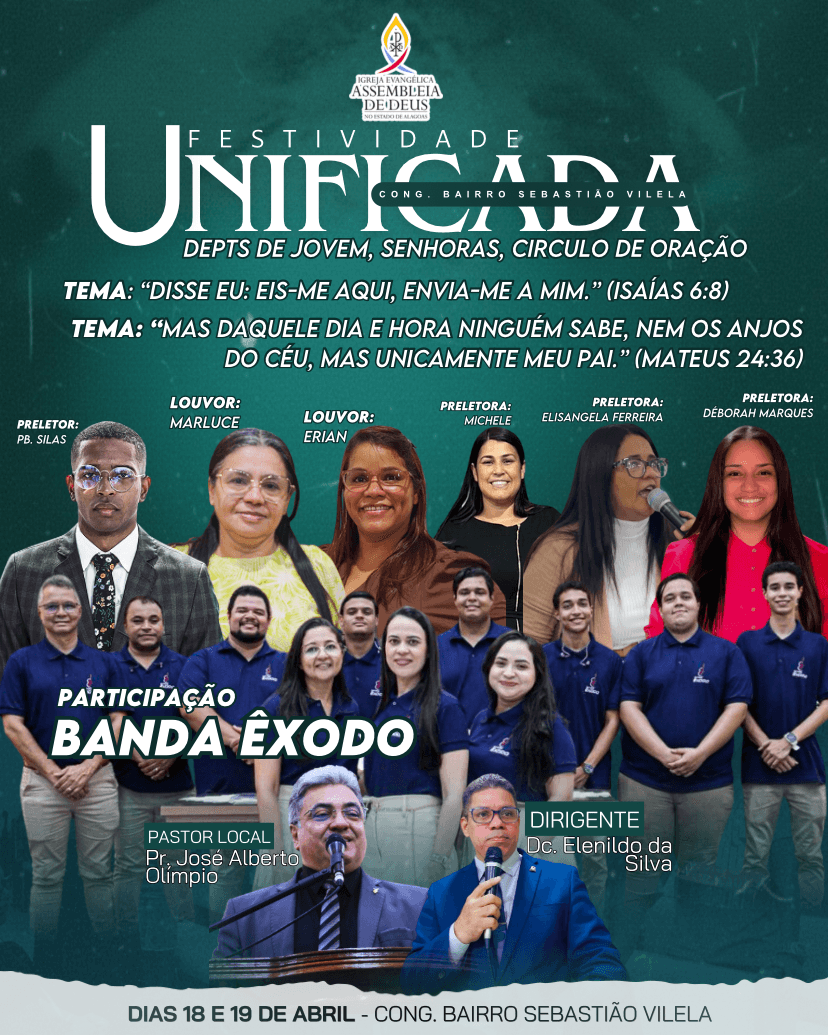 SEBASTIÃO VILELA | Anúnciar Festividade Unificada